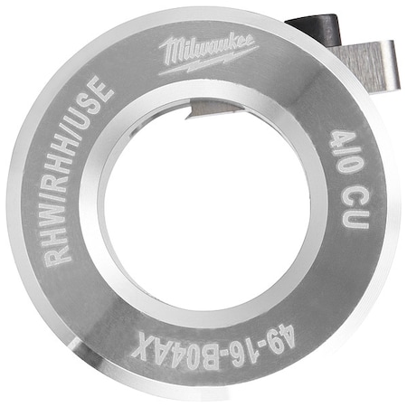 4/0 AWG Copper & Aluminum RHW / RHH / USE Bushing for M12 and M18 Cable Strippers MPN:49-16-B04AX