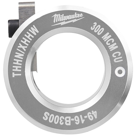 300 MCM Copper THHN /XHHW S Bushing for M12 and M18 Cable Strippers MPN:49-16-B300S