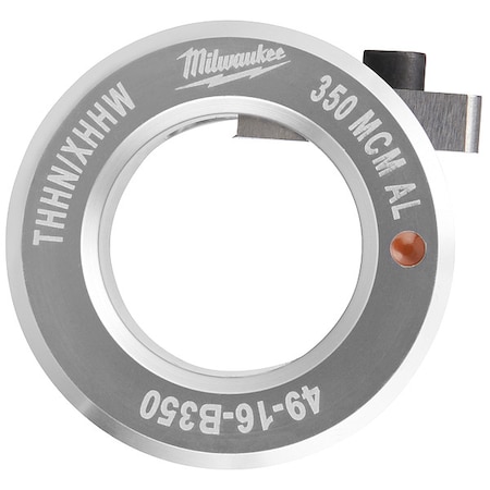 350 MCM Aluminum THHN / XHHW Bushing for M12 and M18 Cable Strippers MPN:49-16-B350