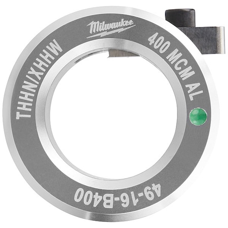 400 MCM Aluminum THHN / XHHW Bushing for M12 and M18 Cable Strippers MPN:49-16-B400