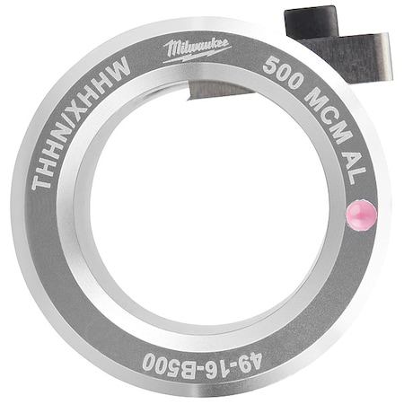 500 MCM Aluminum THHN / XHHW Bushing for M12 and M18 Cable Strippers MPN:49-16-B500