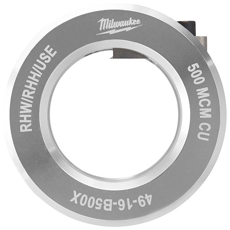 500 MCM Copper & Aluminum RHW / RHH / USE Bushing for M12 and M18 Cable Strippers MPN:49-16-B500X
