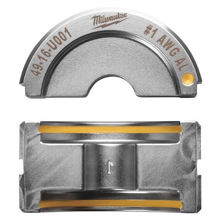 No. 1 Aluminum U Style Die MPN:49-16-U001