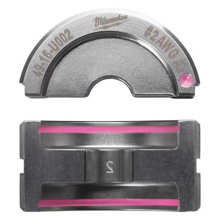 No. 2 Aluminum U Style Die MPN:49-16-U002
