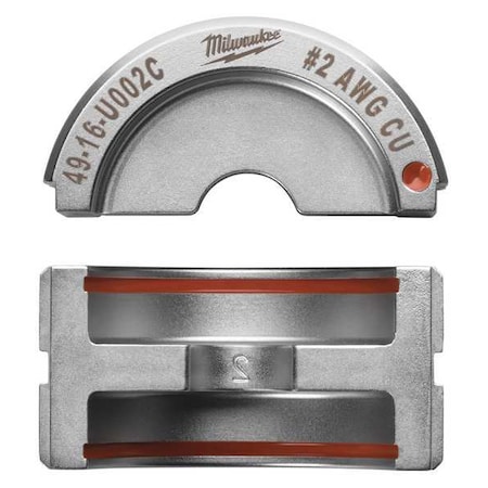 No. 2 Copper U Style Die MPN:49-16-U002C