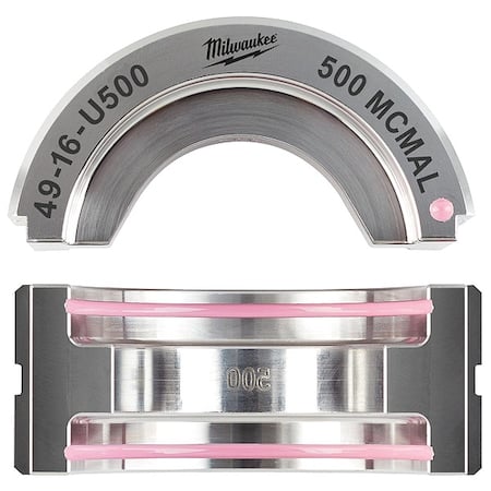 500 MCM Aluminum 6T U Style Die MPN:49-16-U500