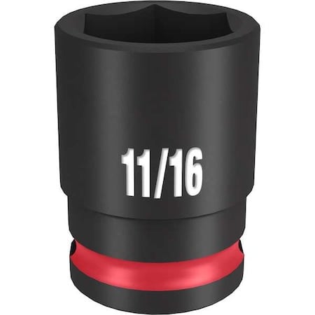 11/16 in. SHOCKWAVE Impact Duty 3/8 in. Drive Standard 6 Point Impact Socket MPN:49-66-6109