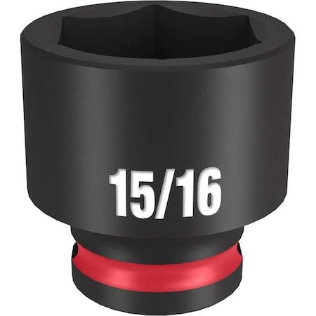 15/16 in. SHOCKWAVE Impact Duty 3/8 in. Drive Standard 6 Point Impact Socket MPN:49-66-6113