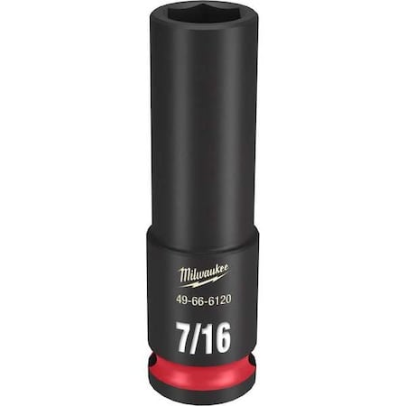 7/16 in. SHOCKWAVE Impact Duty 3/8 in. Drive Deep Well 6 Point Impact Socket MPN:49-66-6120