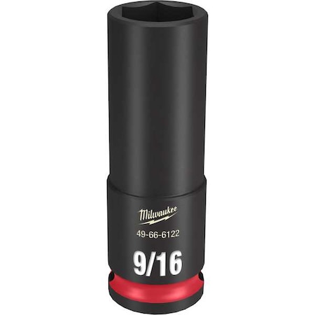 9/16 in. SHOCKWAVE Impact Duty 3/8 in. Drive Deep Well 6 Point Impact Socket MPN:49-66-6122