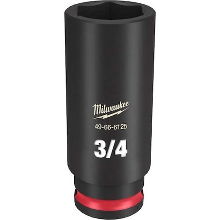 3/4 in. SHOCKWAVE Impact Duty 3/8 in. Drive Deep Well 6 Point Impact Socket MPN:49-66-6125