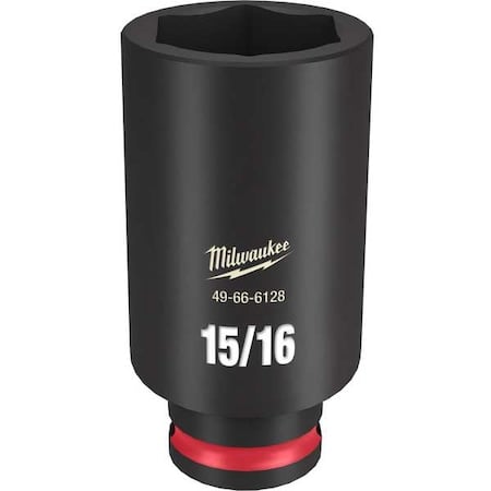 15/16 in. SHOCKWAVE Impact Duty 3/8 in. Drive Deep Well 6 Point Impact Socket MPN:49-66-6128