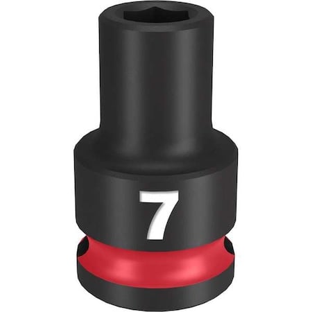 7mm SHOCKWAVE Impact Duty 3/8 in. Drive Standard 6 Point Impact Socket MPN:49-66-6131