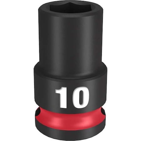 10mm SHOCKWAVE Impact Duty 3/8 in. Drive Standard 6 Point Impact Socket MPN:49-66-6134