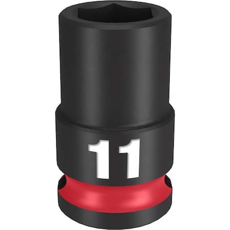 11mm SHOCKWAVE Impact Duty 3/8 in. Drive Standard 6 Point Impact Socket MPN:49-66-6135