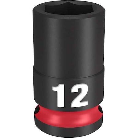 12mm SHOCKWAVE Impact Duty 3/8 in. Drive Standard 6 Point Impact Socket MPN:49-66-6136