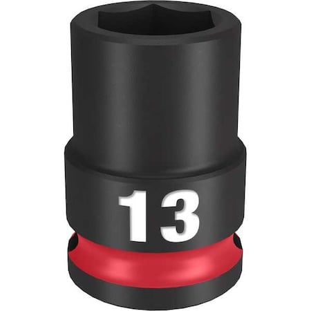 13mm SHOCKWAVE Impact Duty 3/8 in. Drive Standard 6 Point Impact Socket MPN:49-66-6137