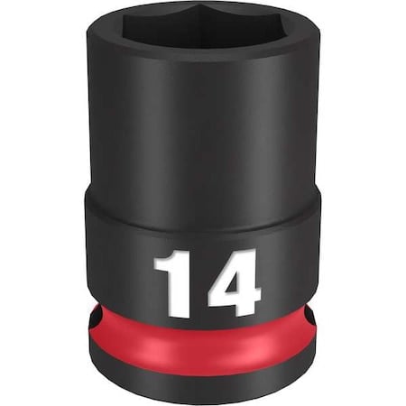 14mm SHOCKWAVE Impact Duty 3/8 in. Drive Standard 6 Point Impact Socket MPN:49-66-6138
