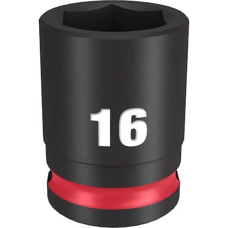 16mm SHOCKWAVE Impact Duty 3/8 in. Drive Standard 6 Point Impact Socket MPN:49-66-6140