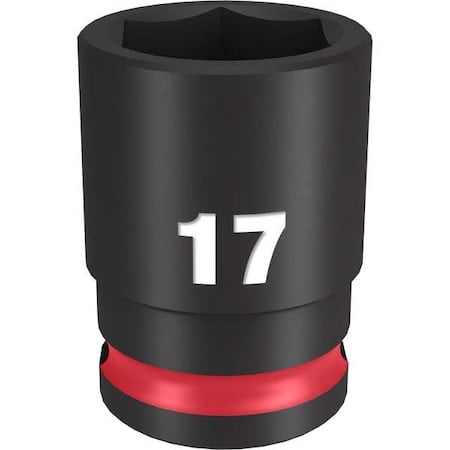 17mm SHOCKWAVE Impact Duty 3/8 in. Drive Standard 6 Point Impact Socket MPN:49-66-6141