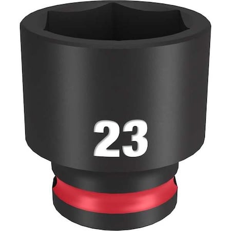 23mm SHOCKWAVE Impact Duty 3/8 in. Drive Standard 6 Point Impact Socket MPN:49-66-6146
