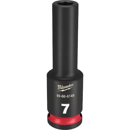 7mm SHOCKWAVE Impact Duty 3/8 in. Drive Deep Well 6 Point Impact Socket MPN:49-66-6149