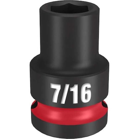 7/16 in. SHOCKWAVE Impact Duty 1/2 in. Drive Standard 6 Point Impact Socket MPN:49-66-6201