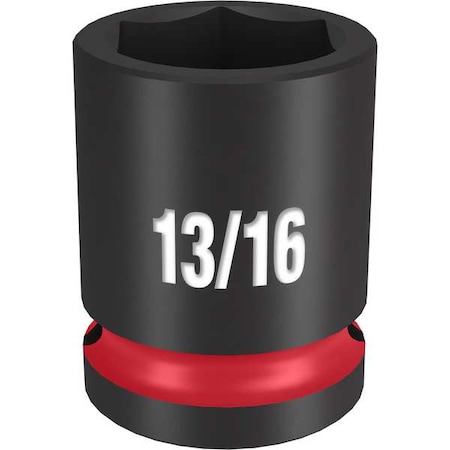 13/16 in. SHOCKWAVE Impact Duty 1/2 in. Drive Standard 6 Point Impact Socket MPN:49-66-6207