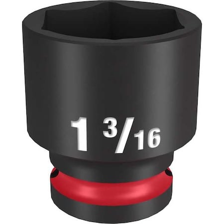 1-3/16 in. SHOCKWAVE Impact Duty 1/2 in. Drive Standard 6 Point Impact Socket MPN:49-66-6213