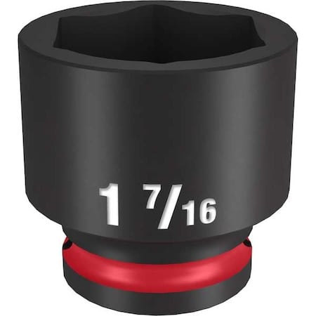 1-7/16 in. SHOCKWAVE Impact Duty 1/2 in. Drive Standard 6 Point Impact Socket MPN:49-66-6217