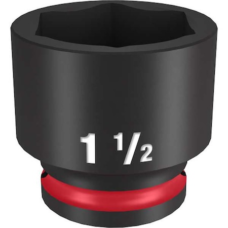 1-1/2 in. SHOCKWAVE Impact Duty 1/2 in. Drive Standard 6 Point Impact Socket MPN:49-66-6218