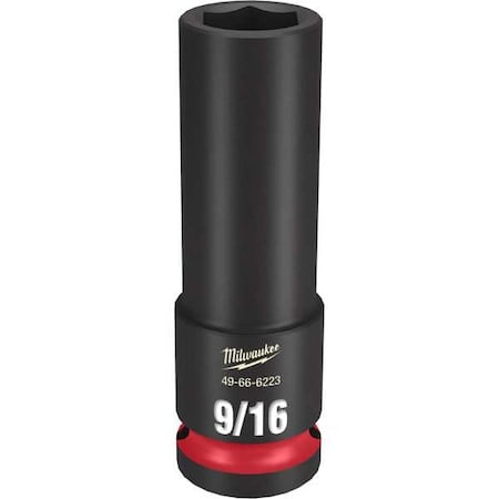 9/16 in. SHOCKWAVE Impact Duty 1/2 in. Drive Deep Well 6 Point Impact Socket MPN:49-66-6223