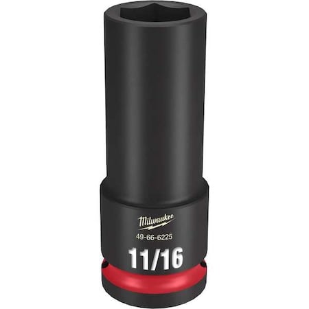 11/16 in. SHOCKWAVE Impact Duty 1/2 in. Drive Deep Well 6 Point Impact Socket MPN:49-66-6225