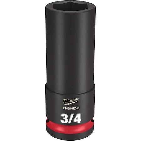 3/4 in. SHOCKWAVE Impact Duty 1/2 in. Drive Deep Well 6 Point Impact Socket MPN:49-66-6226