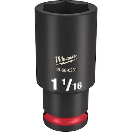1-1/16 in. SHOCKWAVE Impact Duty 1/2 in. Drive Deep Well 6 Point Impact Socket MPN:49-66-6231