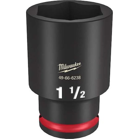 1-1/2 in. SHOCKWAVE Impact Duty 1/2 in. Drive Deep Well 6-Point Impact Socket MPN:49-66-6238