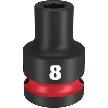 8mm SHOCKWAVE Impact Duty 1/2 in. Drive Standard 6 Point Impact Socket MPN:49-66-6240