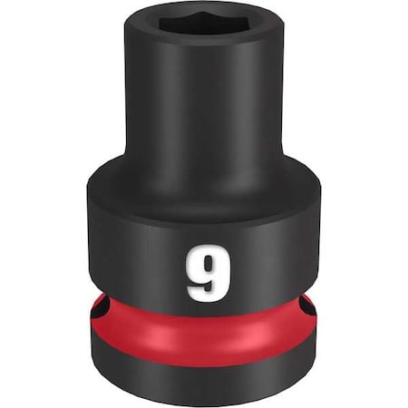9mm SHOCKWAVE Impact Duty 1/2 in. Drive Standard 6 Point Impact Socket MPN:49-66-6241