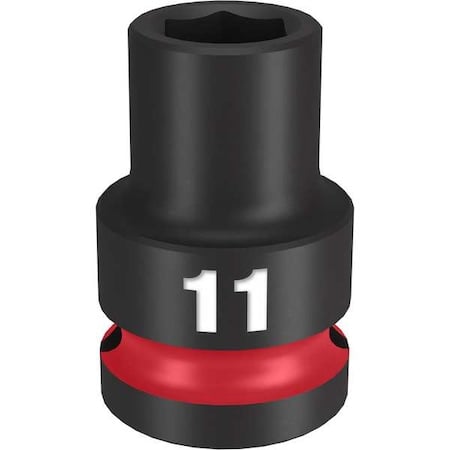 11mm SHOCKWAVE Impact Duty 1/2 in. Drive Standard 6 Point Impact Socket MPN:49-66-6243