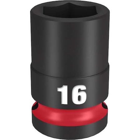 16mm SHOCKWAVE Impact Duty 1/2 in. Drive Standard 6 Point Impact Socket MPN:49-66-6248
