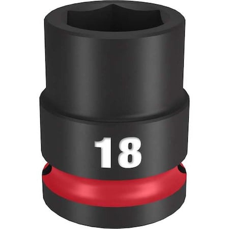 18mm SHOCKWAVE Impact Duty 1/2 in. Drive Standard 6 Point Impact Socket MPN:49-66-6250
