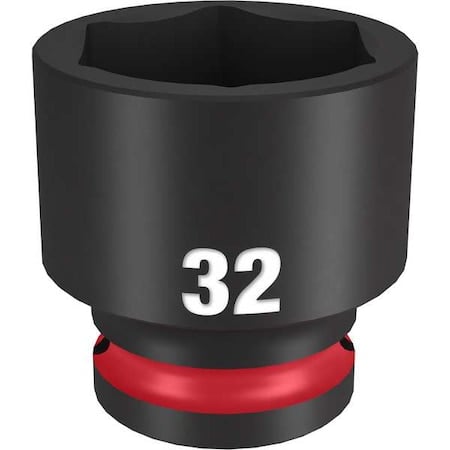 32mm SHOCKWAVE Impact Duty 1/2 in. Drive Standard 6 Point Impact Socket MPN:49-66-6264