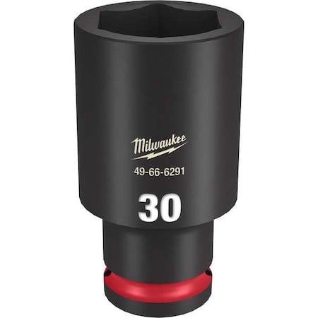 30mm SHOCKWAVE Impact Duty 1/2 in. Drive Deep Well 6 Point Impact Socket MPN:49-66-6291