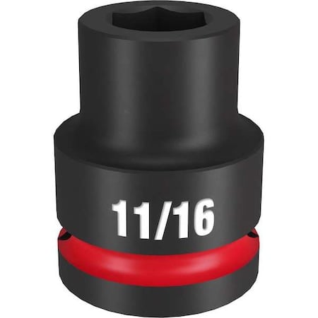 11/16 in. SHOCKWAVE Impact Duty 3/4 in. Drive Standard 6 Point Impact Socket MPN:49-66-6302