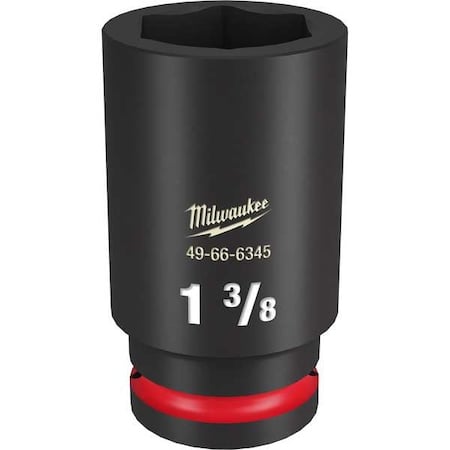 1-3/8 in. SHOCKWAVE Impact Duty 3/4 in. Drive Deep Well 6 Point Impact Socket MPN:49-66-6345