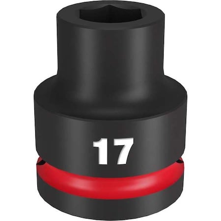 17mm SHOCKWAVE Impact Duty 3/4 in. Drive Standard 6 Point Impact Socket MPN:49-66-6356