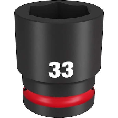 33mm SHOCKWAVE Impact Duty 3/4 in. Drive Standard 6 Point Impact Socket MPN:49-66-6371