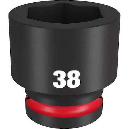 38mm SHOCKWAVE Impact Duty 3/4 in. Drive Standard 6 Point Impact Socket MPN:49-66-6376
