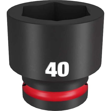 40mm SHOCKWAVE Impact Duty 3/4 in. Drive Standard 6 Point Impact Socket MPN:49-66-6378
