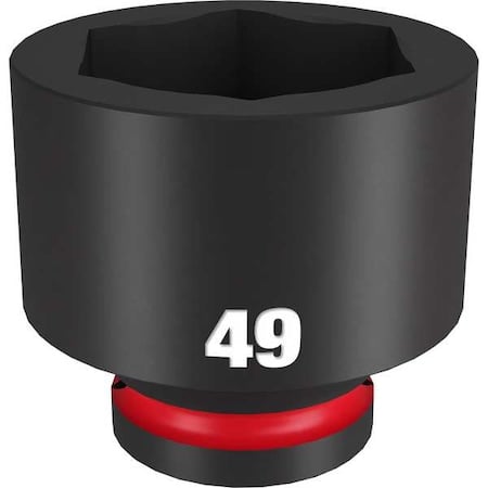 49mm SHOCKWAVE Impact Duty 3/4 in. Drive Standard 6 Point Impact Socket MPN:49-66-6387